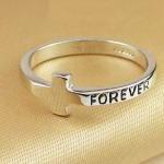 Cross Shape Forever Ring