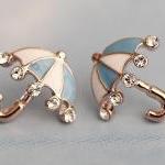 Studded Umbrella Earring