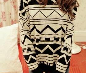 Aztec Loose Sweater