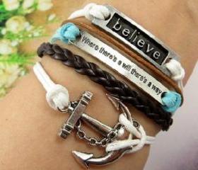 Vintage Believe Bracelet